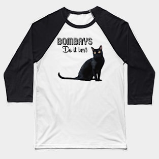 Bombay Cat Baseball T-Shirt